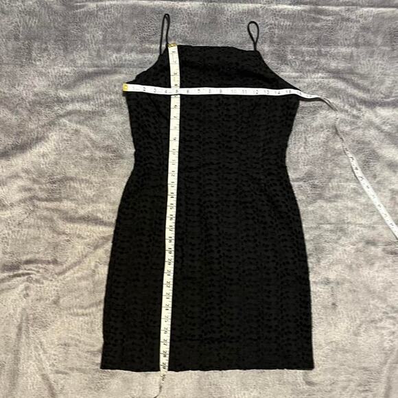 Eyelet body con mini dress - Picture 5 of 7